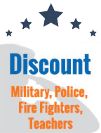 discount-new 10% Discount Police, Fire Fighters, Teachers